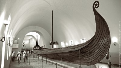 True Viking Ship from XII century, Oslo