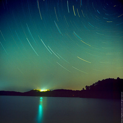 The Starry Night /1 hour long exposure/