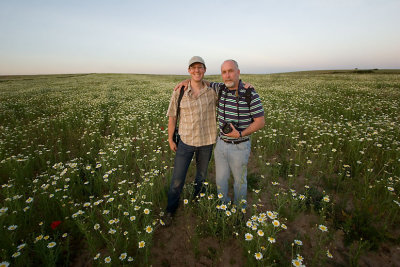 Ralph and John in Palomares Flowers