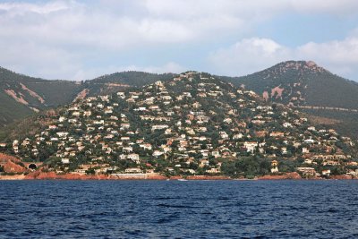 L'Esterel vu de la mer