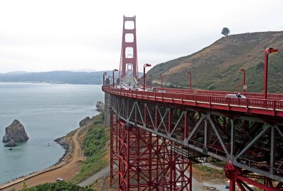 Le Golden Gate depuis le Nord