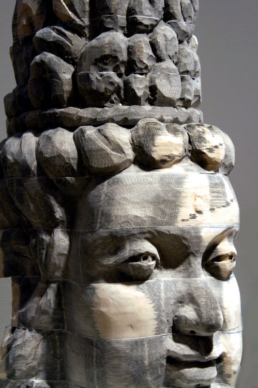 Buddha head by Long Bin Chen, Taiwan