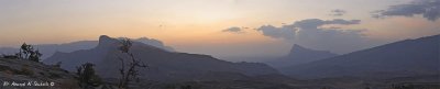 Panoramic Shot from Jabal Shams