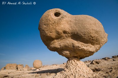 Mushroom rock from Duqm