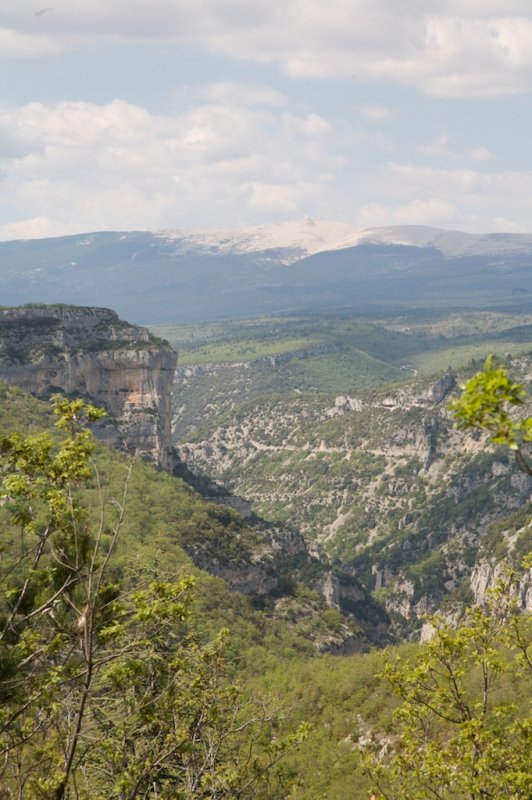 Gorges de la Nesque et le Ventoux