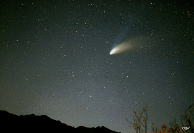 Comet Hale Bopp 1997  Lone Pine, CA