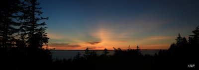 Crepuscular Ray Sunset
