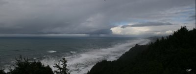 Winter Squall Line, Gold Beach, OR