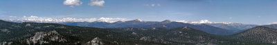 Kaweah Range to  Mt. Whitney, Mt. Langley, Sequoia National Park