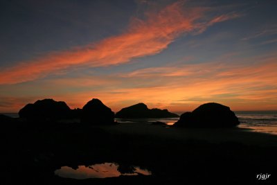 Meyers Creak Beach Sea Stacks