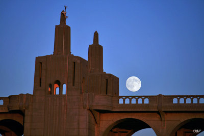Moon and North Portal Obelisks, Patterson Bridge, Gold Beach, OR