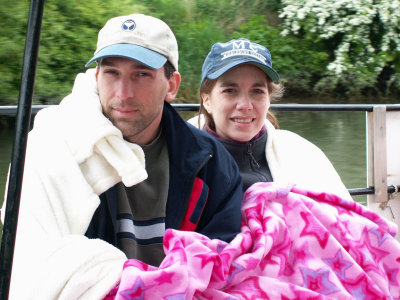 May 16 - Jason and Stacey on riverboat