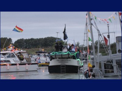 Illuminated Boat Parade, Sandwich Kent