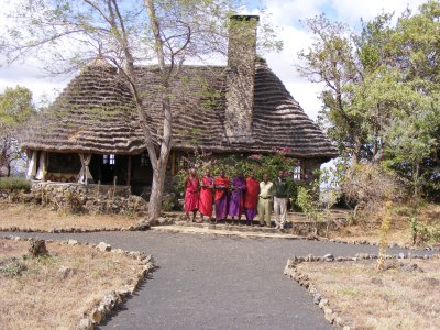 June 18 The Maasai staff await our arrival