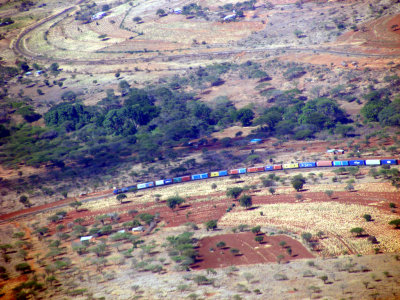 Taken from plane En route to Nairobi