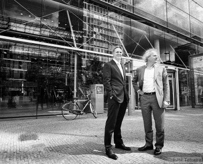 Two managers from the Dutch Telco KPN