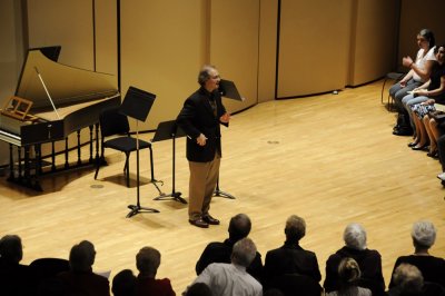 Geoff Friedley as Organizer of ISU Baroque Festival at Performing Arts Center _DSC4737.JPG