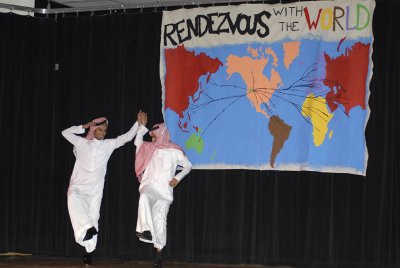 Saudi Arabian students dancing at ISU International Night 2006 _DSC0333.jpg