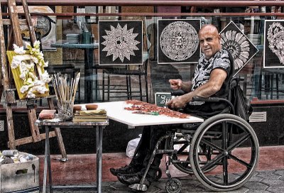 wheelchair Artist