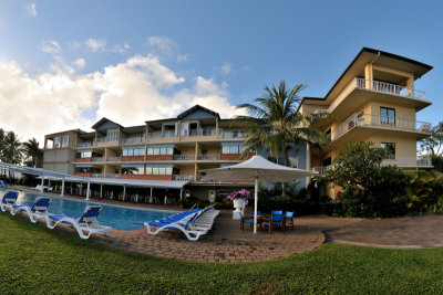 Coral Sea Hotel (fisheye view)