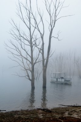 Boat in the fog 2