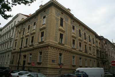 building, Strossmayerov Trg, Zagreb