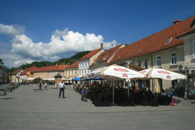 caf in the town square, Samobor