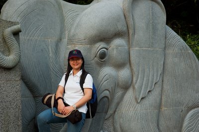 At the bottom of Elephant Mountain, Taipei