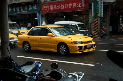 Mitsubishi Evo Taxi