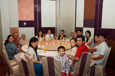 Group pic at the table