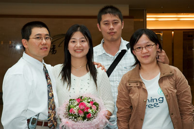 Me, Lisa, her brother and his girlfriend.