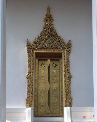 Wat Sommanatwiharn Ubosot Door (DTHB586)