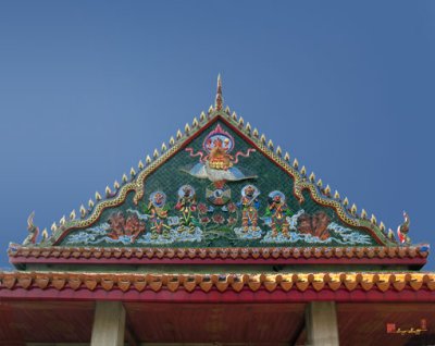 Wat Samana Nam Borrihan Temple Gable (DTHB596)