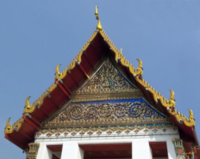Wat Noranarthsoontarikaram Ubosot Gable (DTHB611)