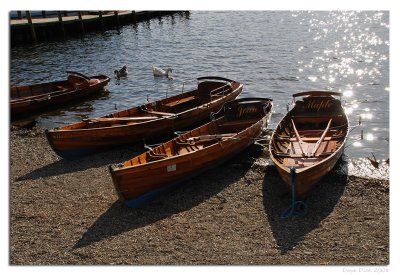 Wooden boats