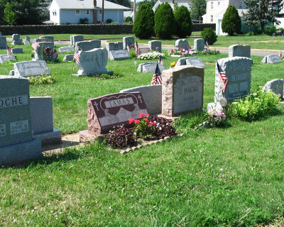 Tamas grave in Section 6