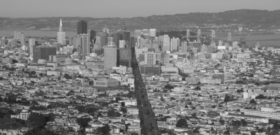 SF Pano B&W