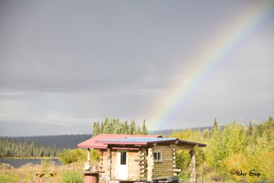 Almost to Copper River & Finely a Building