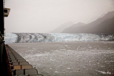 Looking Back to Glacier