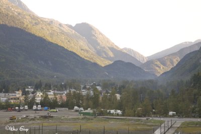 Mountains behind Skagway