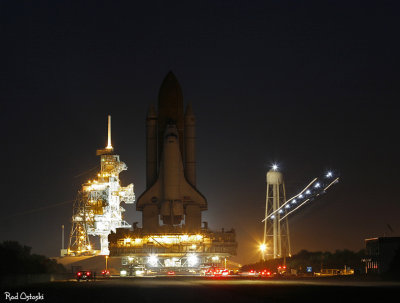 STS-116 Rollout