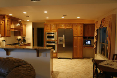 Full kitchen view
