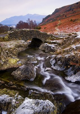 Freezing Ashness Bridge