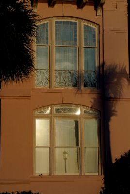 Sunrise reflections in Charleston SC