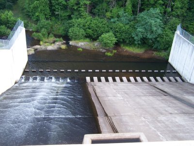 dam at Unicoi State Park