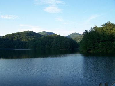 lake at Unicoi