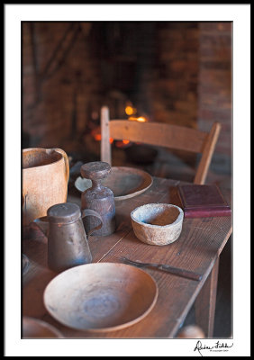 Primitive Table Setting