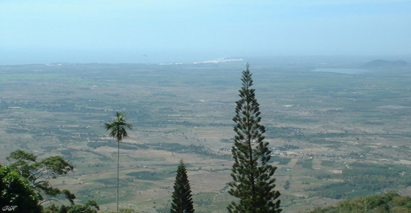 From the top of Ta Cu mountain