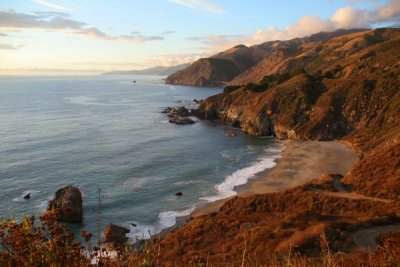 Sunset at Big Sur, California Coastline