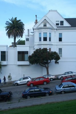 Steep street, San Francisco, California